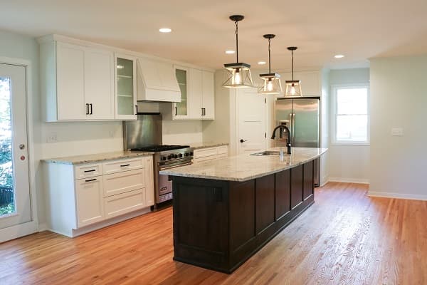 Modern kitchen remodel in Minneapolis.